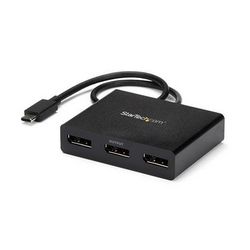 DisplayPort hub sa 3 priključka i USB-C, STARTECH, DISPLAYPORT HUB 3-PORT/USB-C MAX. 3840X2160 30HZ (maksimalna rezolucija 3840x2160, 30Hz)