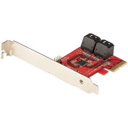 Kartica za računalo s 4 porta SATA, PCIE, 6Gbps, 