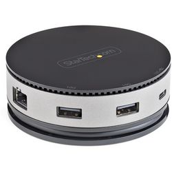 Mini dok stanica USB tip-C 10Gbps, HDMI/DP/VGA -PD/USB/GBE (Podrška za HDMI, DP, VGA, USB, GBE, PD, 10Gbps brzina prijenosa)