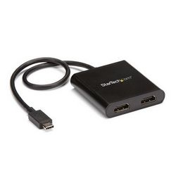 Razdjelnik s USB-C na 2x HDMI (65030866491, MST), Boja: crna, Broj priključaka: 2, Vrsta priključka: HDMI