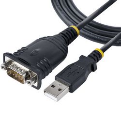 Kabel za povezivanje USB na serijski port, PROLIFIC, IC (za Win/Mac, crne boje)
