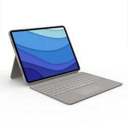 Futrola za iPad Pro 12.9, LOGITECH, Combo Touch, (boja pijeska, 5. generacija)