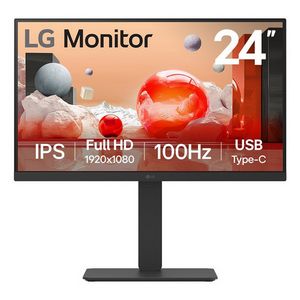 LG 24BA650 LED display 60.5 cm (23.8") 1920 x 1080 pixels Full HD Black