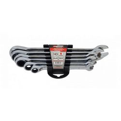 Set kombiniranih ključeva s ratchet mehanizmom AWTOOLS (model: 5903041036166, 6 komada, 8-19mm)