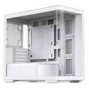 Jonsbo D300 Midi-Tower, 270 degrees, Tempered Glass - white