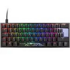 Ducky One 2 Pro Mini Gaming Keyboard, RGB LED - Cherry Blue