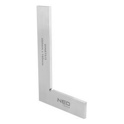 Ravnilo, FLAT ANGLE, DIN875/2, 250x160mm (crna)
