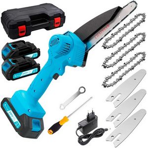 Extralink TM-107 | Mini Electric Chainsaw | 6 inches, 1.5 Ah battery