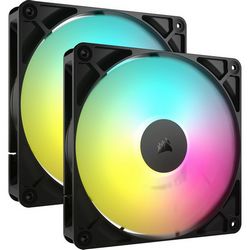 Ventilator za računalo CORSAIR RS ARGB PWM LA?Â1fter - 2er Pa (ARGB osvjetljenje, PWM kontrola, dvostruki paket)