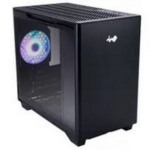 InWin A3 Mini-Tower Tempered Glass - black