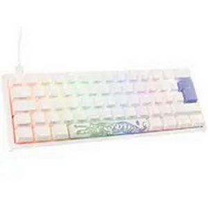 Ducky One 2 Pro Mini White Edition Gaming Keyboard, RGB LED - Cherry Black