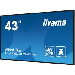 Monitor IIYAMA ProLite LH4360UHS-B1AG 43" (4K Ultra HD, LED, crna)