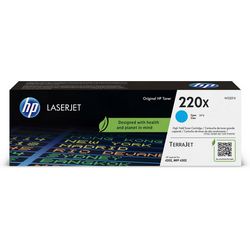 HP 220X - Hojtydende - cyan - original