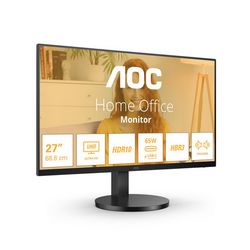 Monitor AOC U27B3CF (4K rezolucija, 27 inča, 16:9, 2xHDMI, USB-C, lift, crna boja)
