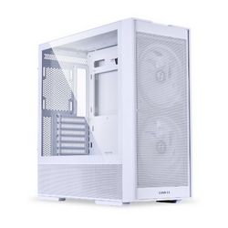 Kućište za računalo LIAN LI LANCOOL 206 (Midi-Tower, ATX, kaljeno staklo, bijelo)