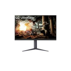 Monitor LG 32GS75Q-B (32 inča, IPS, omjer 16:9, osvježavanje 180 Hz, odziv 1 ms, rezolucija 2560 x 1440 piksela, svjetlina 400 cd/m2, 2 HDMI priključka)