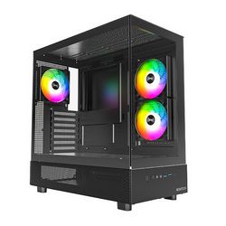 Računalno kućište MONTECH XR Midi-Tower (Kaljeno staklo, Crna)