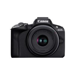 Digitalni fotoaparat, CANON, EOS 200D (24.2 MP, stabilizator slike, ISO 32000, dijagonala ekrana 2.95", Wi-Fi, snimanje videa, automatski, ručni, CMOS, crna)