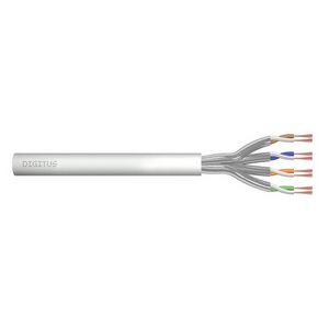 DIGITUS CAT 6A U/FTP Twisted Pair Roh-Patchkabel, 305m,grau