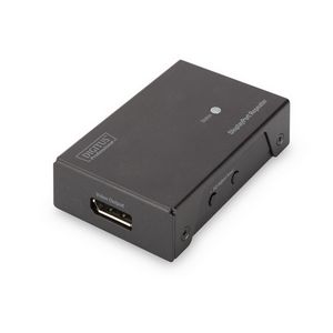 Signal Amplifier/Repeater DisplayPort DIGITUS up to 20m, 1080p, UHD, black 1080p 60Hz / 4K 60Hz HDCP