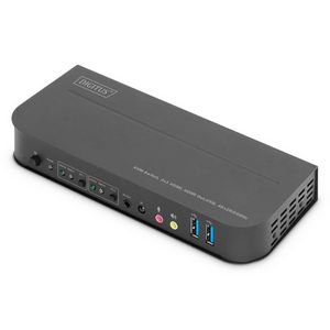 Digitus KVM Switch, 2x1 HDMI, HDMI Out,USB, 4Kx2K@60Hz