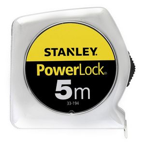 Powerlock steel ruler 5mx19mm vol. chrome plated /clearance 18/
