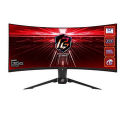 Monitor ASROCK PG34WQ15R2B (34" WQHD, 165Hz, crna)