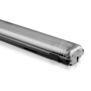 Hermetic luminaire V-TAC VT-12023 2x 120cm (2x 18W) 4000K 3400lm (SKU 6387) Black