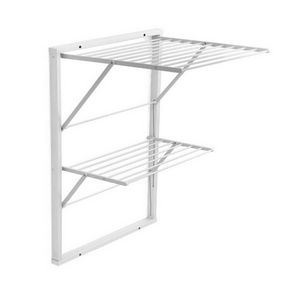ARREDAMENTI KEVIN Wall-mounted drying rack - 64 x 67 cm, White