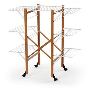 ARREDAMENTI AQUILONE Drying rack - 132 x 67 cm, Brown