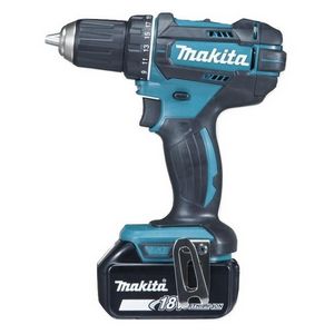 Bušilica MAKITA DDF482RFJ (1900 okretaja u minuti, 1.5 kg, crna, plava)