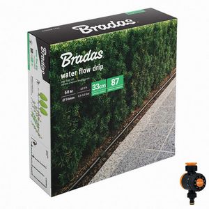 DRIP HOSE WATER FLOW DRIP SET 50m WITH WATER FLOW TIMER