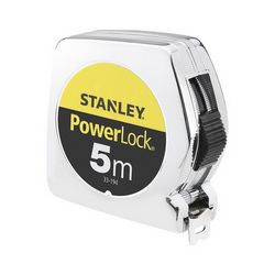 Čelična ravnalo STANLEY Powerlock 5 m x 19 mm vol. chrome - card (kromirana)