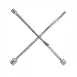 Ojačani križni ključ za kotače AWTOOLS 24x27x32x1/2" (crna)