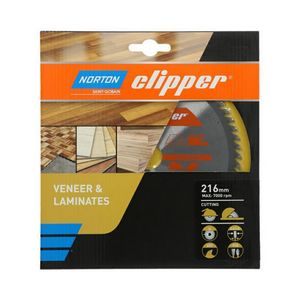 Kružna pila NORTON 216mm x 30mm x 60z LAMINATE & VENEER (2.6/1.8)