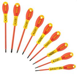Odvrtači Stanley SCREWDRIVERS 10pcs. VDE (PH/PZ/PŁ) (set od 10 komada, VDE certifikat)