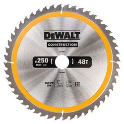 Kružna pila HM 250x30mm 48T cat+10 ring. 16/20/25,4 (promjer 250mm, otvor 30mm, 48 zuba)