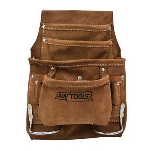 AWTOOLS TOOL POCKET 10-COMPARTMENTS LEATHER