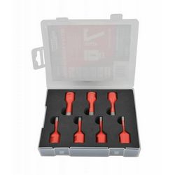 Komplet krunica za porculanske pločice AWTOOLS (2x6mm, 8, 10,12,14mm) u kutiji za suhi rad s voskom (7 komada)