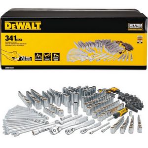 DEWALT ZESTAW KLUCZY  341el.