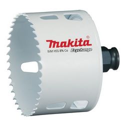 Pilica za rupe MAKITA HOLE SAW BIM HSS-Co 8% 76mm EZYCHANGE (za metal, čelik, aluminij, drvo, PVC)