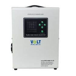 Inverter VOLT POLSKA SINUSPRO 900E PLUS 12V 600/900W LiFePO4, MENU