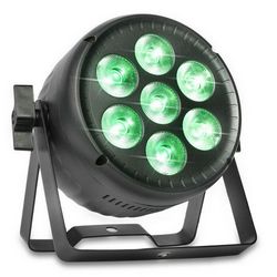 LIGHT4ME VENOM PAR 7X30W RGBW LED spotlight décor.