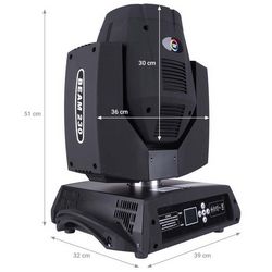 LIGHT4ME 7R BEAM 230W Moving Head Lighting
