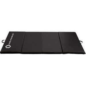 Folding gymnastics mattress black HMS Premium MGS01