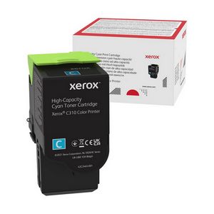 Xerox Genuine ® C310 Color Printer​/​C315 Color Multifunction Printer Cyan High capacity Toner Cartridge (5500 Pages) - 006R04365
