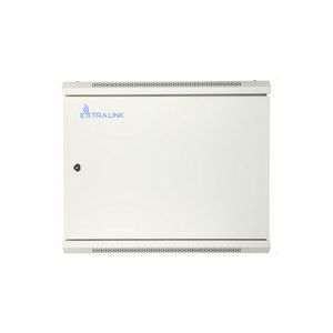 Extralink Rackmount cabinet 12U 600x600 ASP Gray wall mounted, metal door