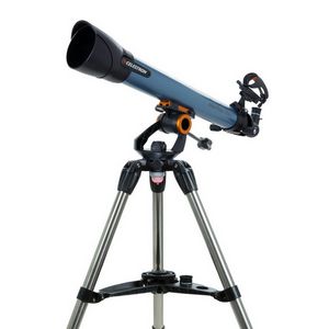Celestron Inspire 70AZ Refractor 35x Black, Blue