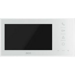 ACO GLASS-PRO-7 WH Monitor Familio COMO PRO 7 inch
