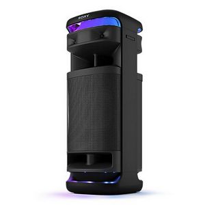 Sony ULT TOWER 10 - Ultimate Bluetooth Party Speaker with ULT POWER SOUND, Ultimate Deep BASS, X-Balanced Speakers, 360 LED Lighting, Party Features, Wireless Mic, Portable, Castor Wheels - Black